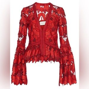 ALEXIS Vinton Bell Sleeve Top - NWT Size XS